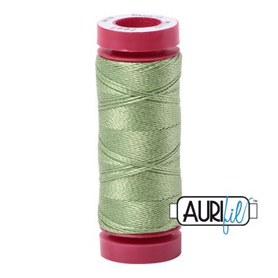 Aurifil 12 Cotton Thread 2882 Light Fern