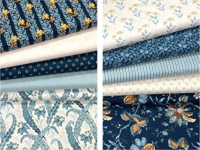 Beach House fabric Fat Quarter Bundle