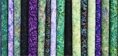 Mystic Vineyard Batiks 10" Patchwork Palette