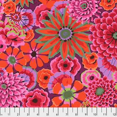 Kaffe Fassett Fabric: Enchanted Rust (per 1/4 metre)