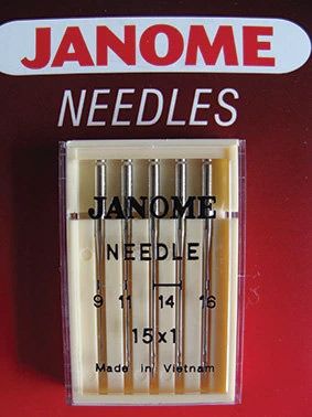 Janome Standard Sewing Machine Needles