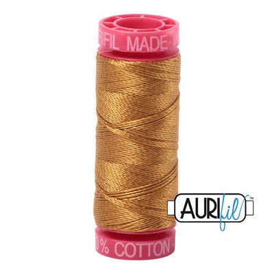 Aurifil 12 Cotton Thread 2975 Brass