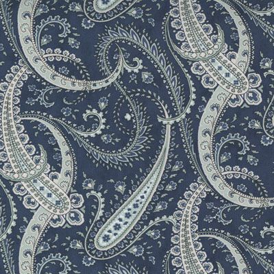 Sister Bay fabric: Paisley Harbor (per 1/4 metre)