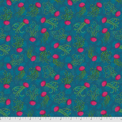 MagiCountry Fabric: Mini Aquatic Blue (per 1/4 metre)