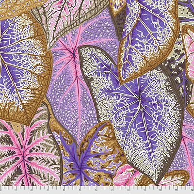 Kaffe Fassett Collective: Caladiums Pastel (per 1/4 metre)