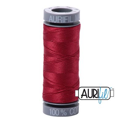 Aurifil 28 Weight Cotton Thread 1103 Burgundy