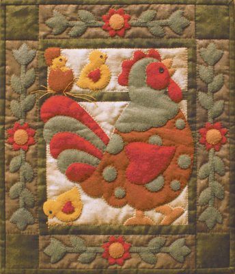 Spotty Rooster Quilt Kit Rachels of Greenfield