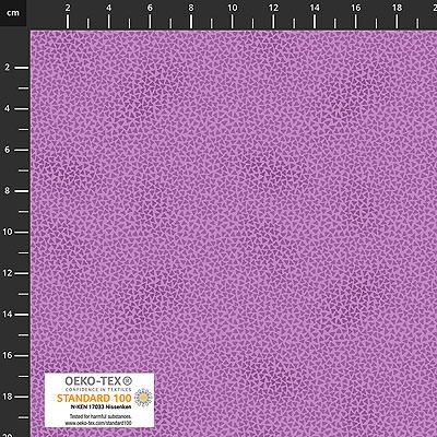 Quilters Coordinates fabric: Tiny Triangles Amethyst (per 1/4 metre)