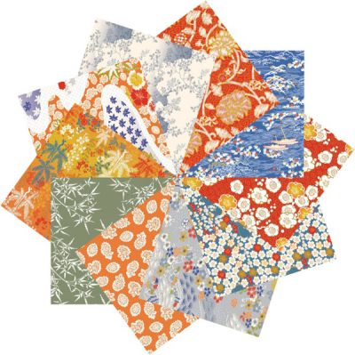 Serenity in Japan fabric: 10" Patchwork Palette