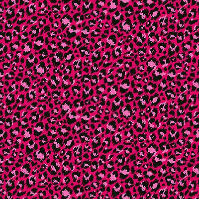 Jewel Tones Animal Prints fabric: Leopard Fuchsia (per 1/4  metre)