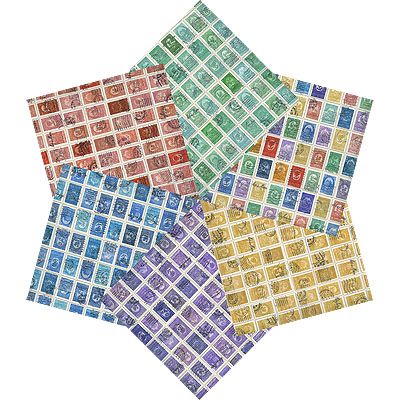 Flea Market Fresh Stamps Fat Quarter Pack