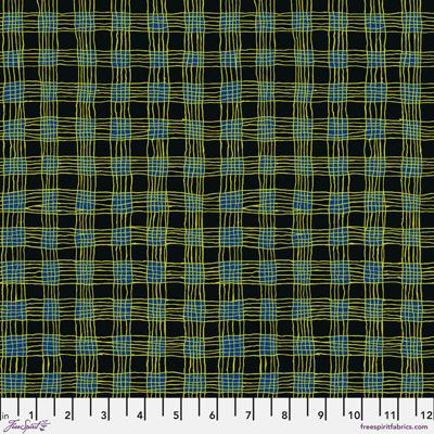 Brandon Mably Fabric Gingham Black (per 1/4 metre)