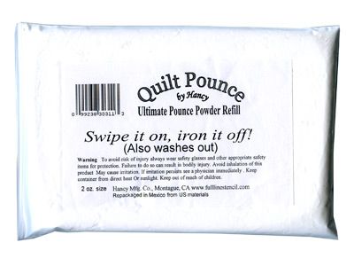 Ultimate Quilt Pounce Iron Off Powder Refill White (2oz)