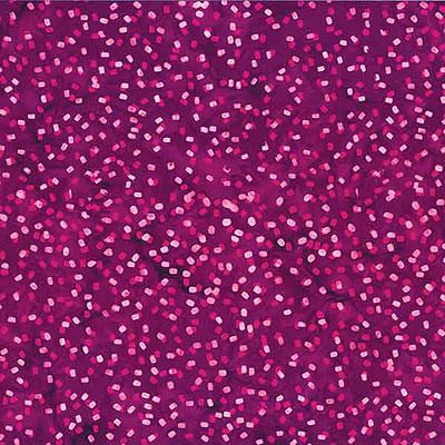 Bali Handpaints Fabric: Confetti Berry (per 1/4 metre)