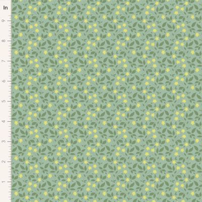 Tilda Sunday Brunch Tipsy Blenders fabric: Tipsy Teal