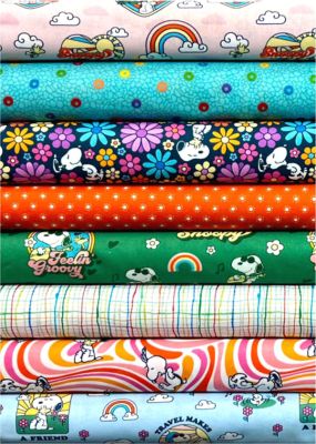 Snoopy Groovin' Accent Quilt Bundle