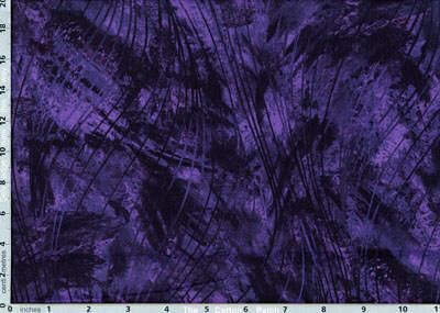 Beautiful Backing: Go With the Flow in Deep Purple (per 1/4 metre)