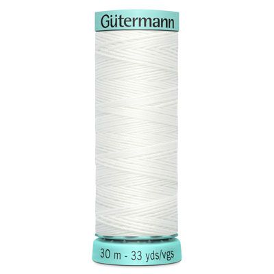 Gutermann Silk Thread 800 White 30m