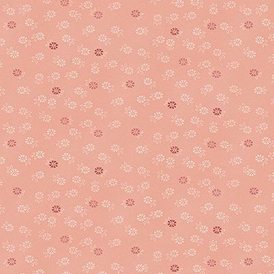 Tranquility fabric: Floret Dusty Pink Makower