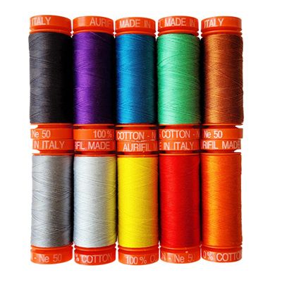 Kaffe Fassett 85 and Fabulous Aurifil Thread Set