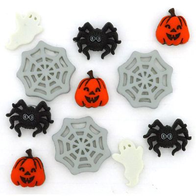 Halloween Things That Go Boo Buttons