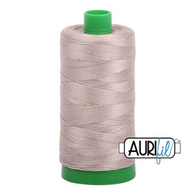 Aurifil 40 Cotton Thread 5011 Rope Beige