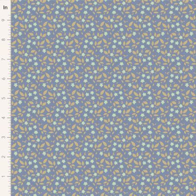 Tilda Sunday Brunch Tipsy Blenders fabric: Tipsy Blue