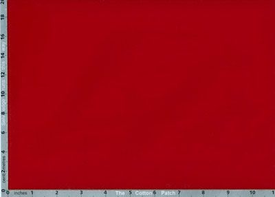 Moda Bella Solids Christmas Red (per 1/4 metre)