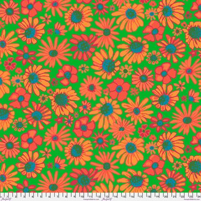 Kaffe Fassett Collective Bloomers fabric Green