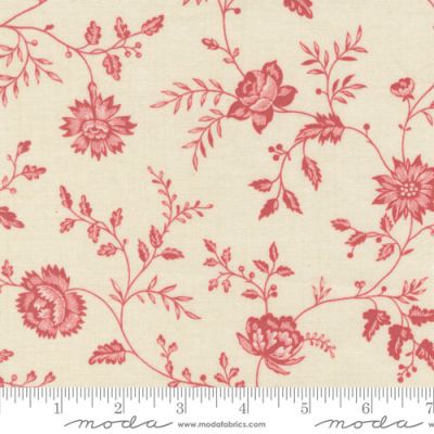 Rouenneries Trois fabric: Etonnante, Pearl Faded