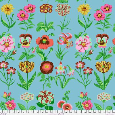 Kaffe Fassett Collective Flower Studies Fabric, Blue