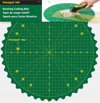 Omnigrid Large Rotating Rotary Cutting Mat