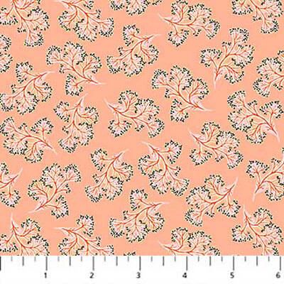 Sea Botanica Fabric: Flora Coral (per 1/4 metre)