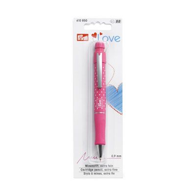 Prym Fabric Marking Cartridge Pencil Pink