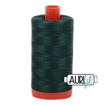 Aurifil 50 Medium Spruce Thread 2885