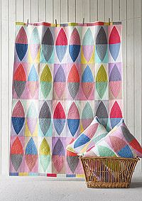 Tilda Solids Colourplay Leaf Quilt Kit