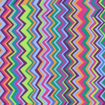 Brandon Mably Fabric Zig Zag Multi (per 1/4 metre)