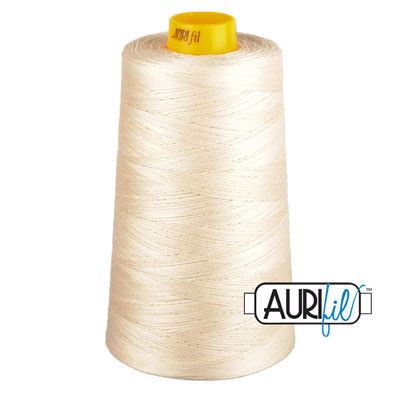 Aurifil Forty3 Longarm Quilting Cotton Thread Ecru 2000