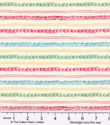 Summer Crush fabrics: Piping Stripes