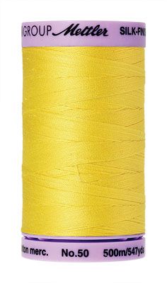 Mettler 50 Cotton Thread 500m 3507 Lemon Zest