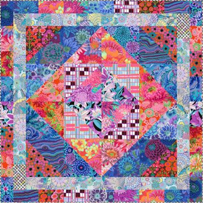 My Favourite Kaffe Collective Mediterranean Quilt Kit