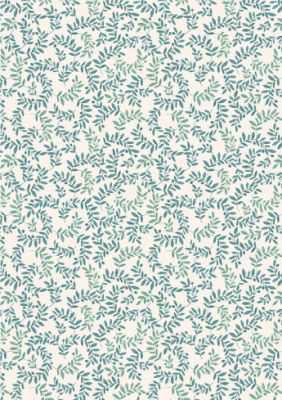 Chalki fabric: Soft Green Olive Branch Lewis and Irene