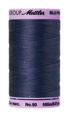 Mettler 50 Cotton Thread 500m 1365 True Navy