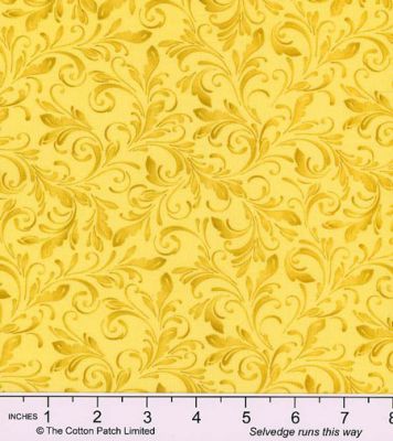 Country Coordinates fabric: Marguerite, Yellow