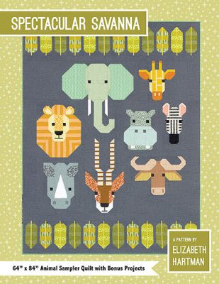 Elizabeth Hartman Patterns: Spectacular Savanna