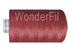 Konfetti Thread: 50wt 3 ply 100% Cotton. 1000m Spool Barn Red