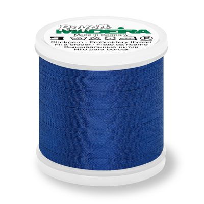 Madeira Rayon 40 Embroidery Thread 1166 Medium Blue