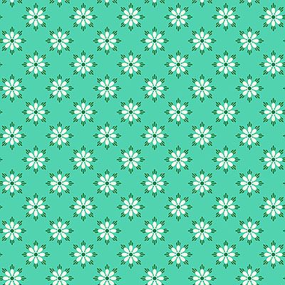 True Kisses fabric: Darling Turquoise (per 1/4 metre)