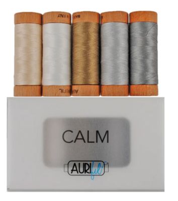 Aurifil 80 Thread Box. Calm Essentials