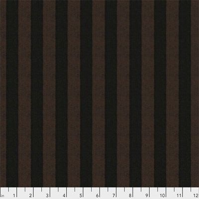 Kaffe Fassett Fabric: Shot Cotton Stripes Wide Peat (per 1/4 metre)